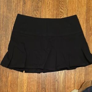Black Pleated Skirt